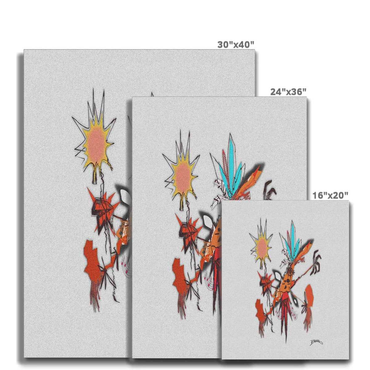 Music Man Canvas all sizes by Check Republic