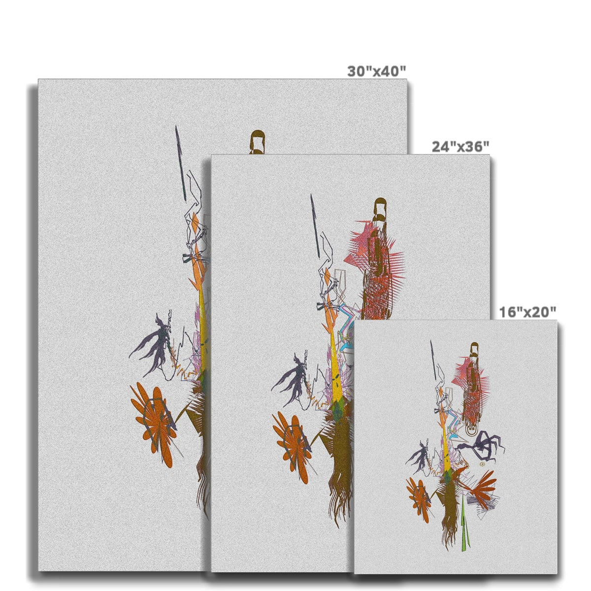 Bushman Canvas all sizes by Check Republic