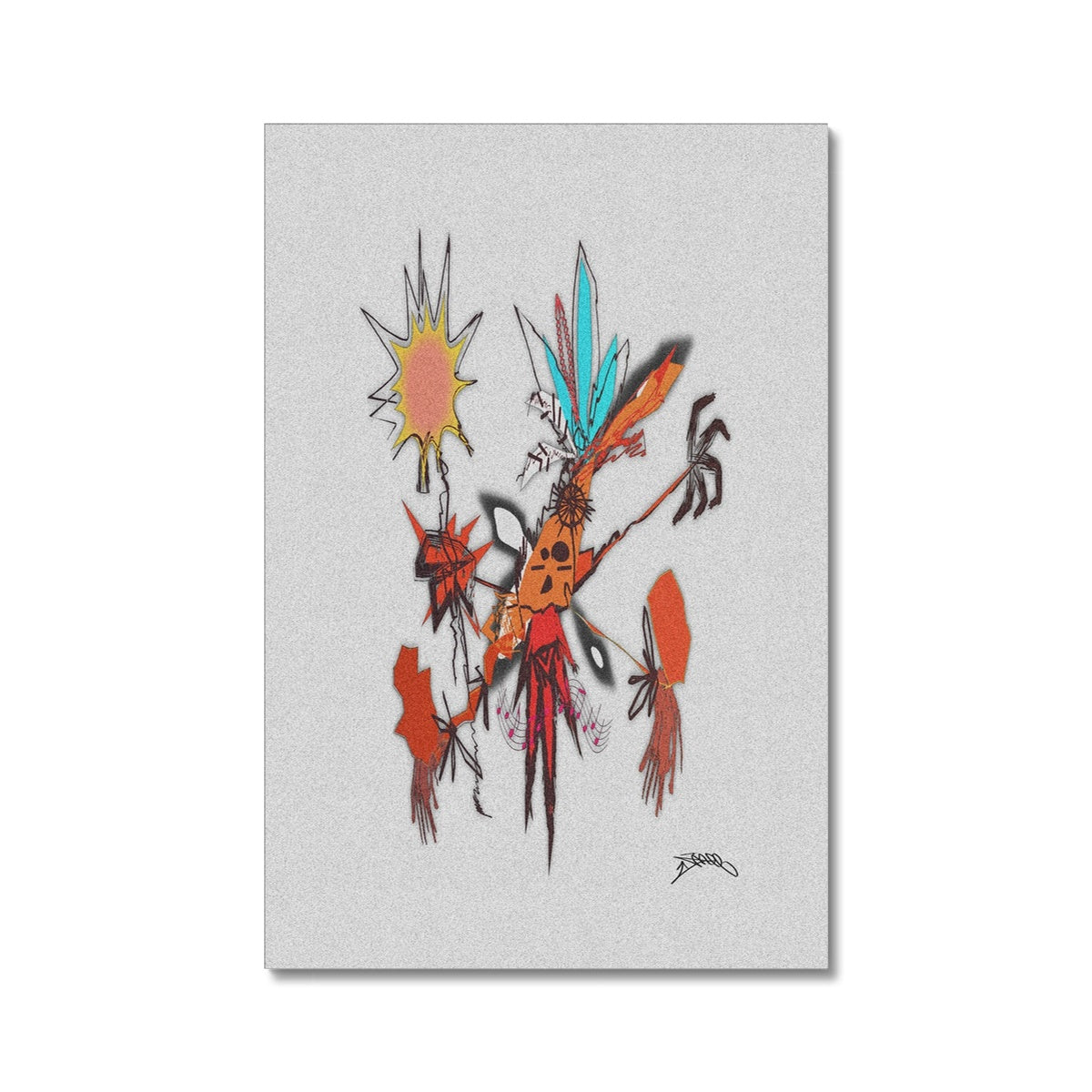 Music Man Canvas by Check Republic