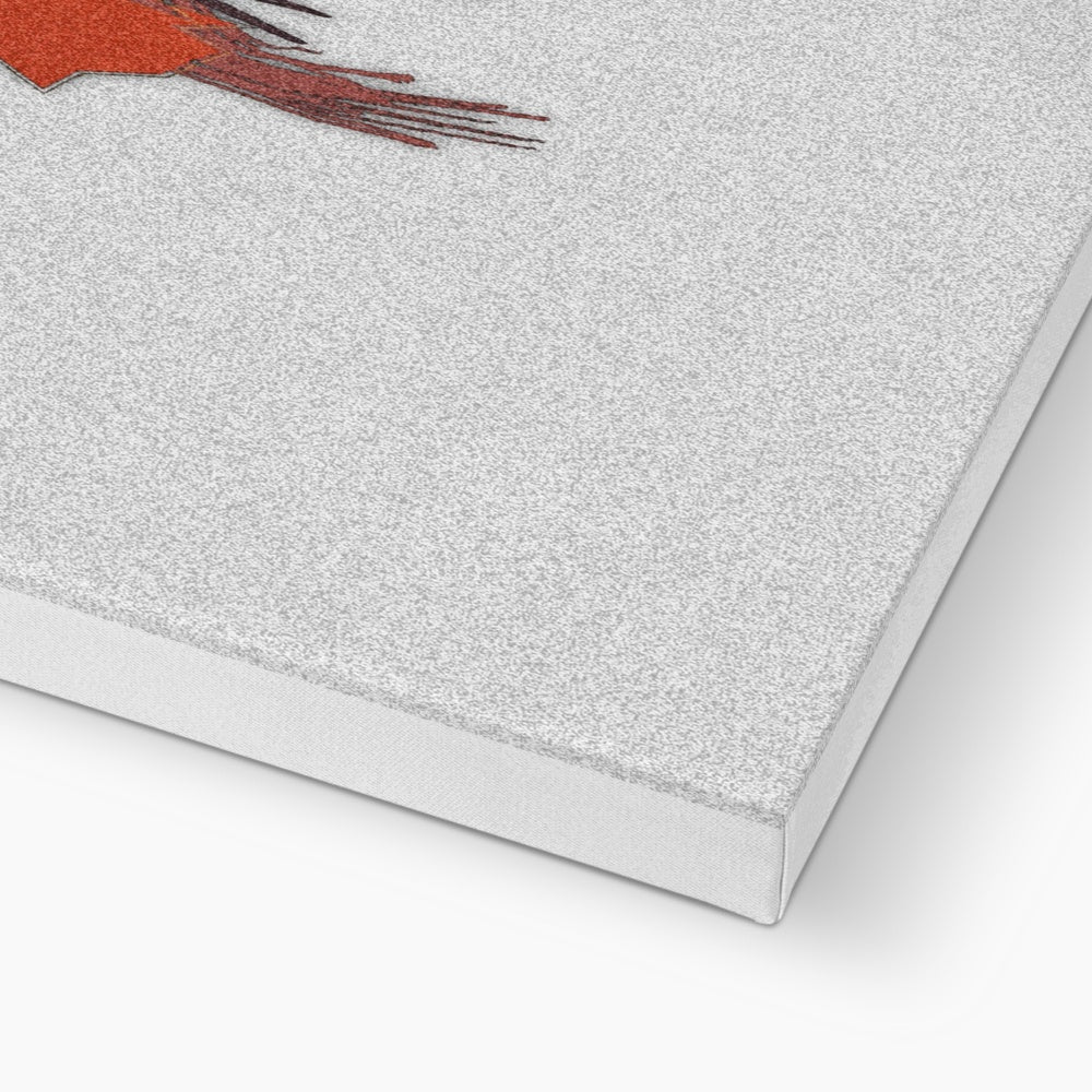 Music Man Canvas Lower Corner by Check Republic