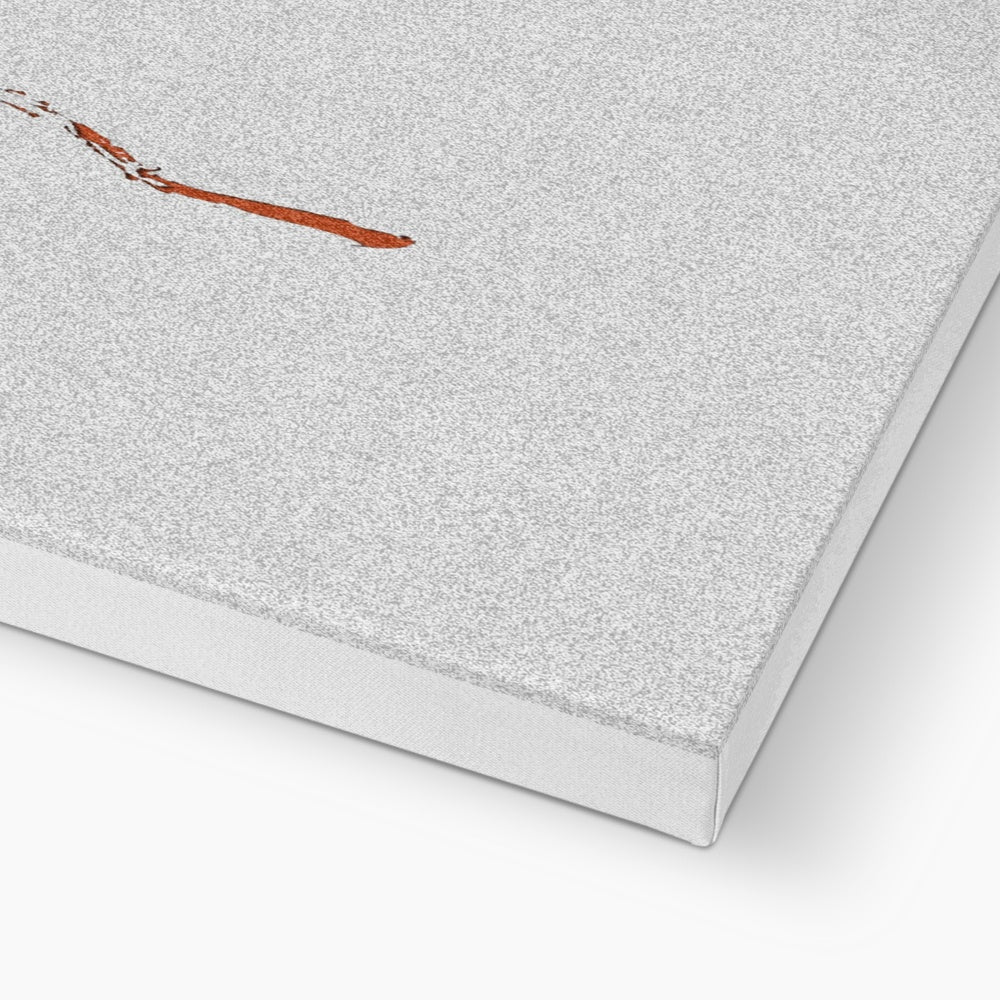 Searcher Canvas Lower Corner by Check Republic