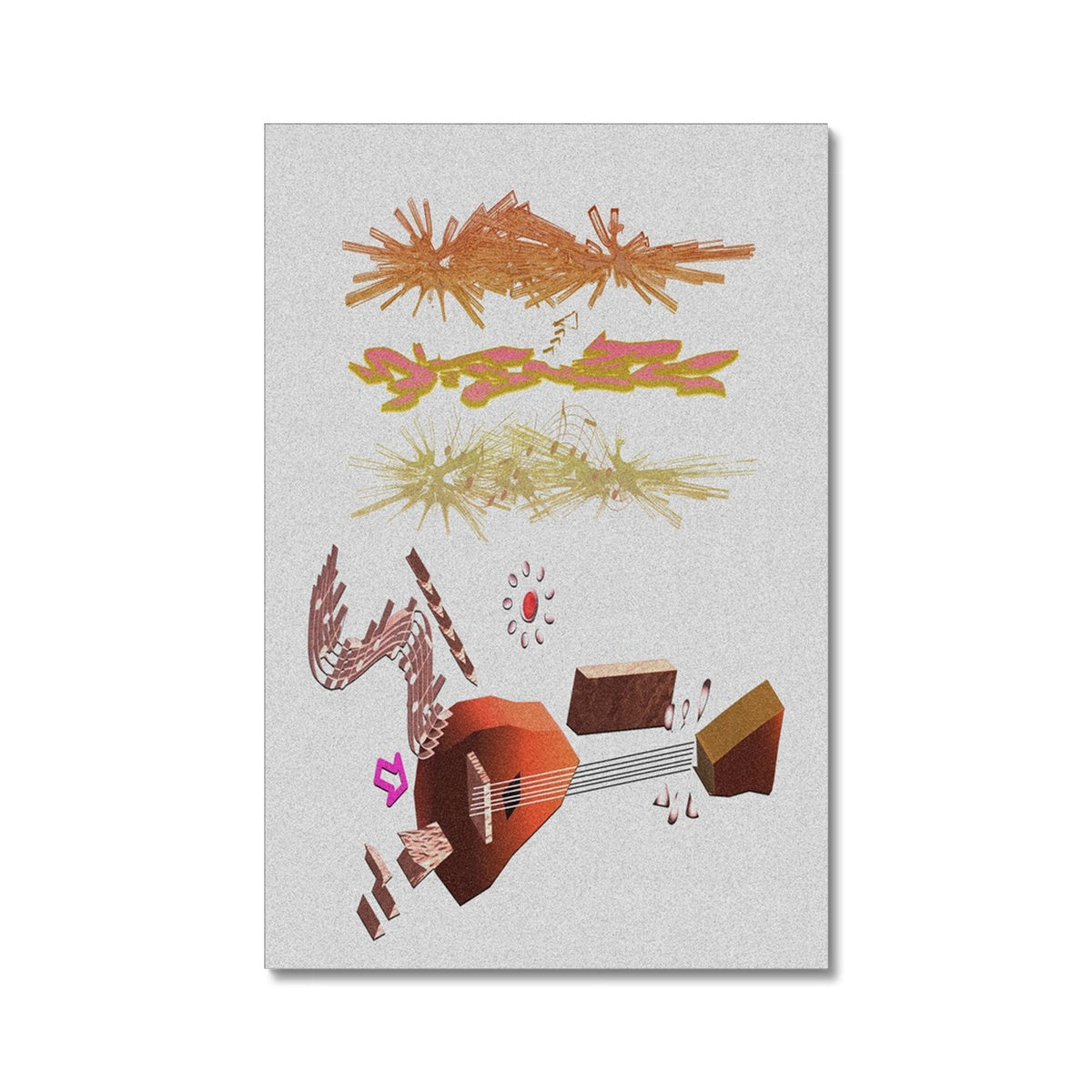 Sound Bound Canvas by Check Republic