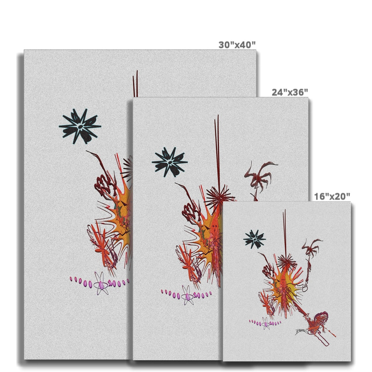 Teacher Canvas all sizes by Check Republic
